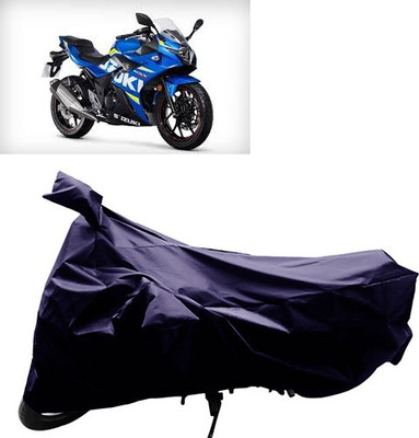 GoldRich Two Wheeler Cover for Suzuki(Blue)