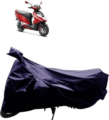 GoldRich Two Wheeler Cover for Hero(Blue)