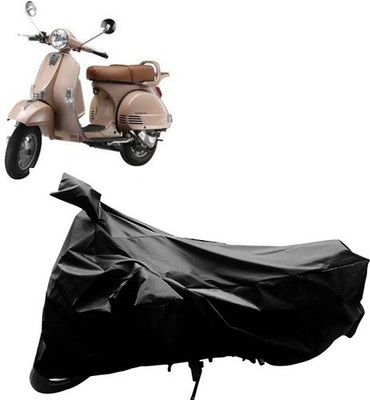 QualityBeast Two Wheeler Cover for LML(Star Euro, Black)