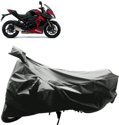 GoldRich Two Wheeler Cover for Suzuki(Grey)