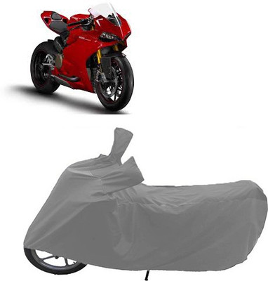 QualityBeast Two Wheeler Cover for Ducati(Grey)