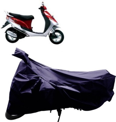 GoldRich Two Wheeler Cover for Kinetic(Blue)