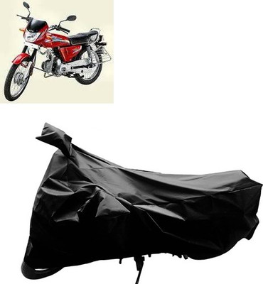 QualityBeast Two Wheeler Cover for Hero(Black)