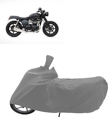 QualityBeast Two Wheeler Cover for Triumph(Grey)