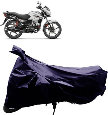 GoldRich Two Wheeler Cover for Hero(Glamour, Blue)