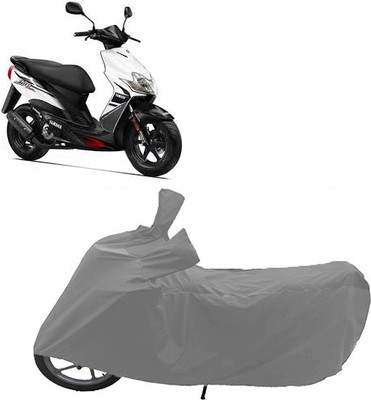 QualityBeast Two Wheeler Cover for Yamaha(Jog R, Grey)