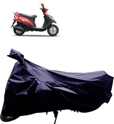 QualityBeast Two Wheeler Cover for Mahindra(Flyte, Blue)