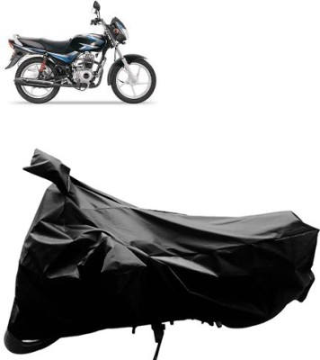 GoldRich Two Wheeler Cover for Bajaj(CT100, Black)