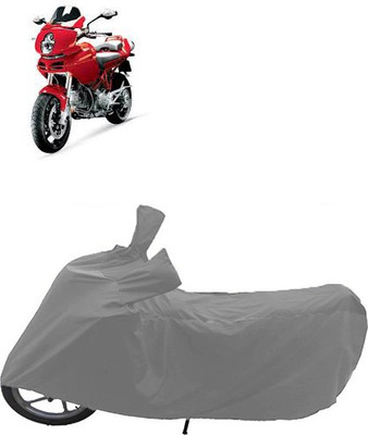 GoldRich Two Wheeler Cover for Ducati(Grey)