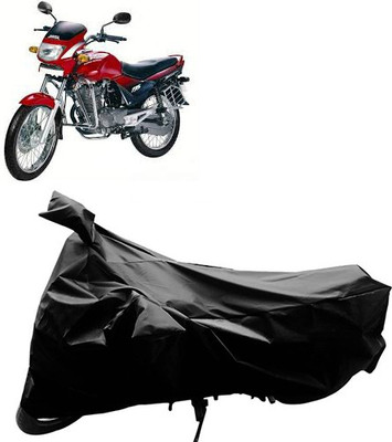 QualityBeast Two Wheeler Cover for Hero(Black)