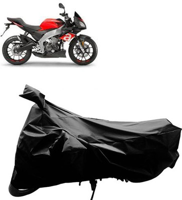 GoldRich Two Wheeler Cover for Aprilia(Black)