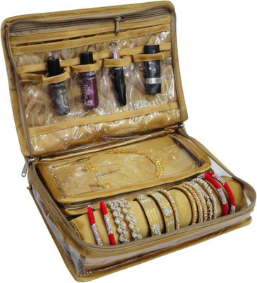 

Addyz Necklace Bangle Locker Vanity Box Vanity Box(Golden)