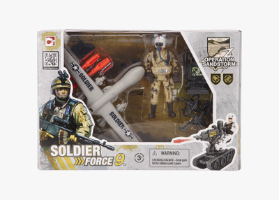 

Soldier force 9 Rapid Playset 3(Multicolor)
