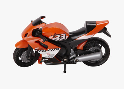 

Teamsterz Metal 4" Speed Bike(Orange)