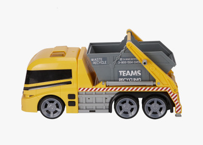 

Teamsterz Metal Light and Sound Skip Lorry(Yellow)