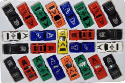 

lifestylesection Kids Small Sports Plastic Cars (Multicolour) -25 Pieces(Multicolor)