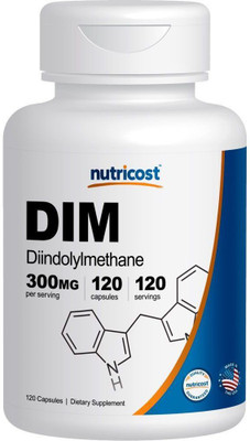 

Nutricost DIM (Diindolylmethane) 300mg, 120 Capsules with BioPerine(120 No)