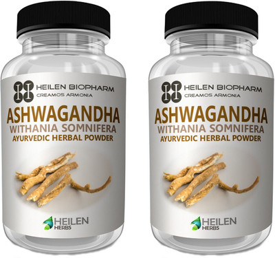 

Heilen Biopharm Premium Ashwagandha Powder 200 grams Indian Ginseng / Withania somnifera(200 g)