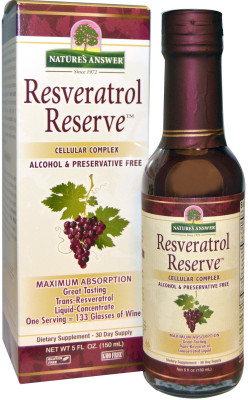 

Nature Answer Resveratrol Reserve Cellular Complex 5 fl oz (150 ml)(150 ml)