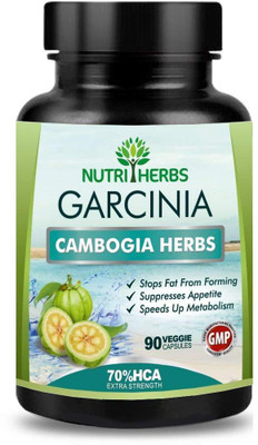 

Nutriherbs Garcinia Cambogia (70% Hca) 800Mg 90 Veg Capsules (Pack Of 1)(1 No)