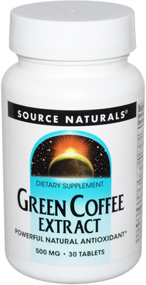 

Source Naturals Green Coffee Extract 500 mg 30 Tablets(30 No)