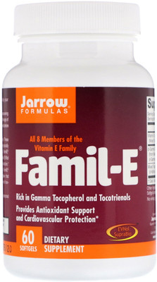 

Jarrow Formulas Famil-E 60 Softgels(60 No)