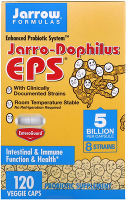 

Jarrow Formulas Jarro-Dophilus EPS 5 Billion 120 Veggie Caps(120 No)