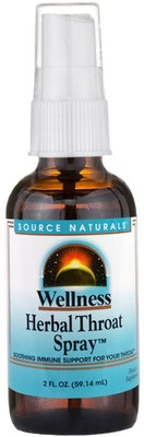 

Source Naturals Wellness Herbal Throat Spray 2 fl oz (59.14 ml)(59.14 ml)