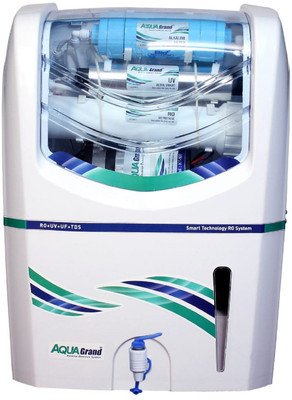 

Aquagrand Aquacrux 12 L RO + UV + UF + TDS Water Purifier(Transparent)