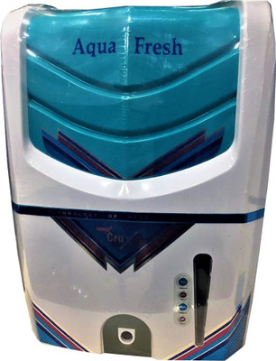

Aqua Fresh crux sky ro+uv+uf+tds+mineral 15 L 15 L RO + UV + UF + TDS Water Purifier(White, sky blue)