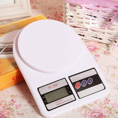 

Khargadham Digital 10kg x 1g Kitchen Scale Balance Multi-purpose weight measuring machine Weighing Scale(OFF_WHITE)