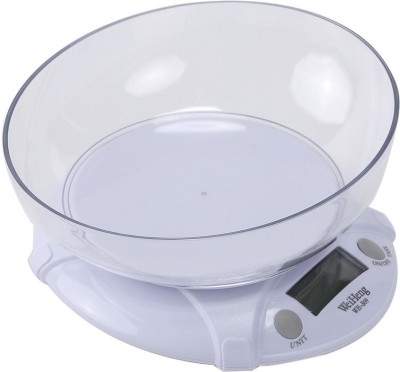 Cpixen Digital Electronic Scale Kitchen Food Electronic Weighing Scale Weighing Scale(White)