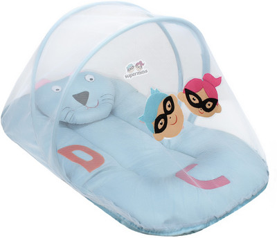 

Superminis Velvet Bedding Set(Light Blue)