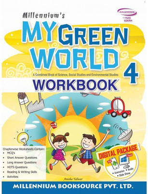Millennium's My Green World 4 WorkBook with 1 Disc(ENGLISH, Paperback, Anisha Talwar)