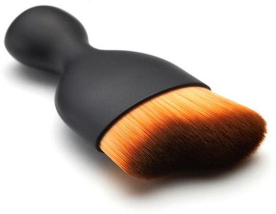 

FOK 1Pc Professional Sculpting Angled Top Flat Makeup Brush- Black color(Pack of 1)