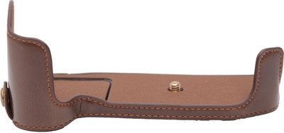 

Store2508 PU Leather Camera Half Case Bag Cover Protector Camera Bag(Brown)