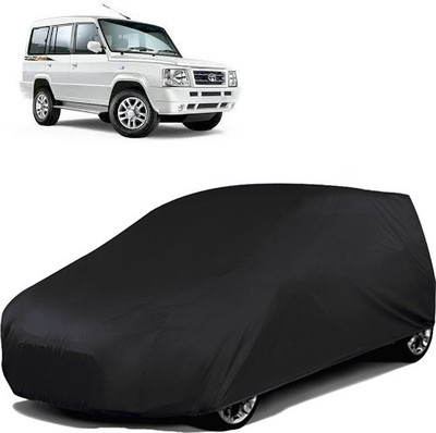 Purpleheart Car Cover For Tata Sumo Gold (Without Mirror Pockets)(Black)