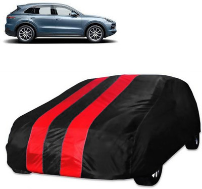 Purpleheart Car Cover For Porsche Cayenne (Without Mirror Pockets)(Red, Black)