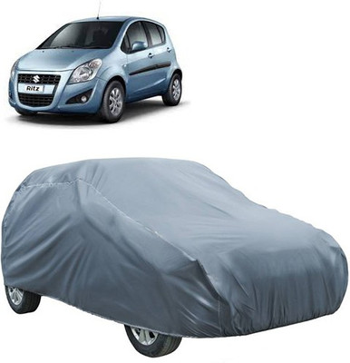 Royalrich Car Cover For Maruti Suzuki Ritz (Without Mirror Pockets)(Grey)