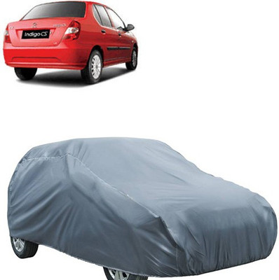Royalrich Car Cover For Tata Indigo CS (Without Mirror Pockets)(Grey)