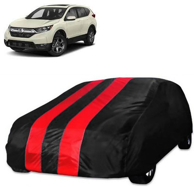 Purpleheart Car Cover For Honda CR-V (Without Mirror Pockets)(Red, Black)