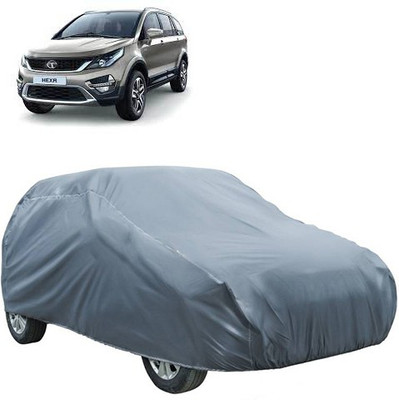 QualityBeast Car Cover For Tata Hexa (Without Mirror Pockets)(Grey)
