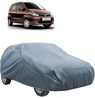 QualityBeast Car Cover For Maruti Suzuki Zen Estilo (Without Mirror Pockets)(Grey)