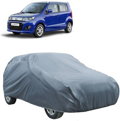 QualityBeast Car Cover For Maruti Suzuki WagonR Stingray (Without Mirror Pockets)(Grey)