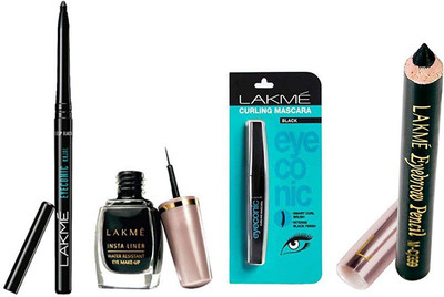 

Lakme Eye Makeup Combo(Set of 4)