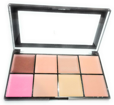 

Lyon Beauty 8 Color Highlight & Contour Palette - Shade A Concealer(Multicolor)