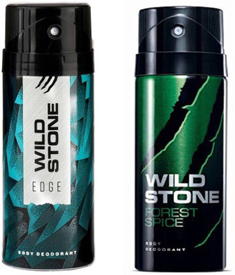 

Wild Stone EDGE Body Spray,Forest spice Body Spray - For Men(300 ml, Pack of 2)