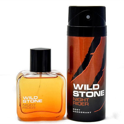 

Wild Stone Night Rider Deodorant and Perfume Body Mist - For Men(250 ml, Pack of 2)