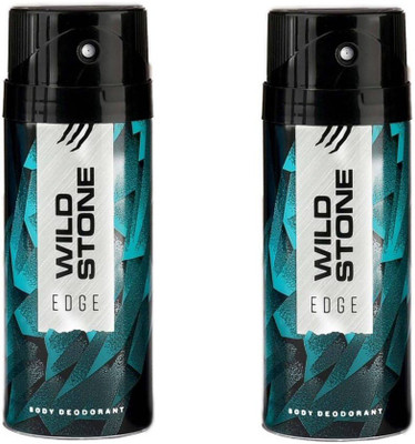 

Wild Stone EDGE Body Spray - For Men(300 ml, Pack of 2)