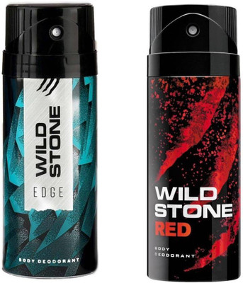 

Wild Stone EDGE Body Spray,Red Body Spray - For Men(300 ml, Pack of 2)